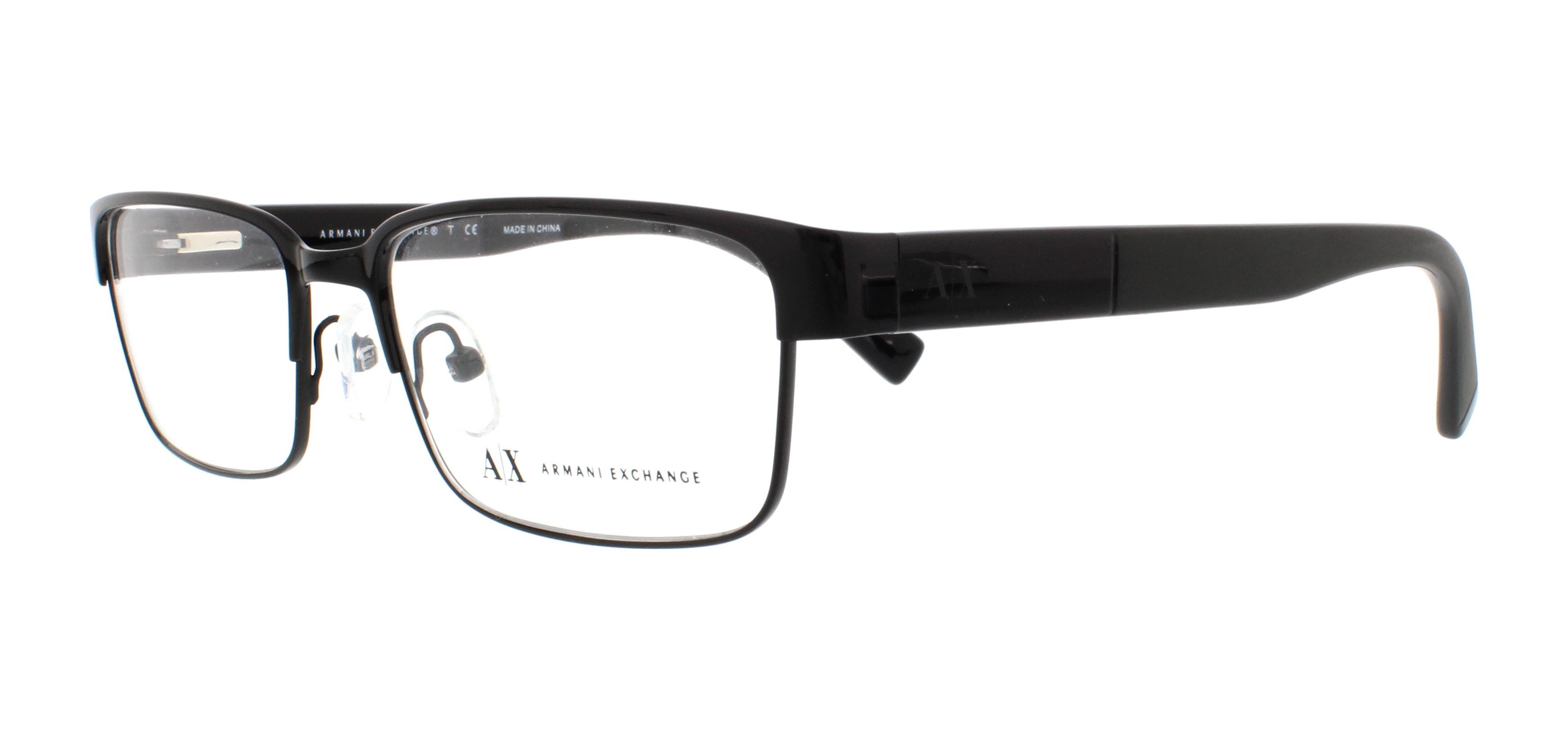 armani exchange frames for men