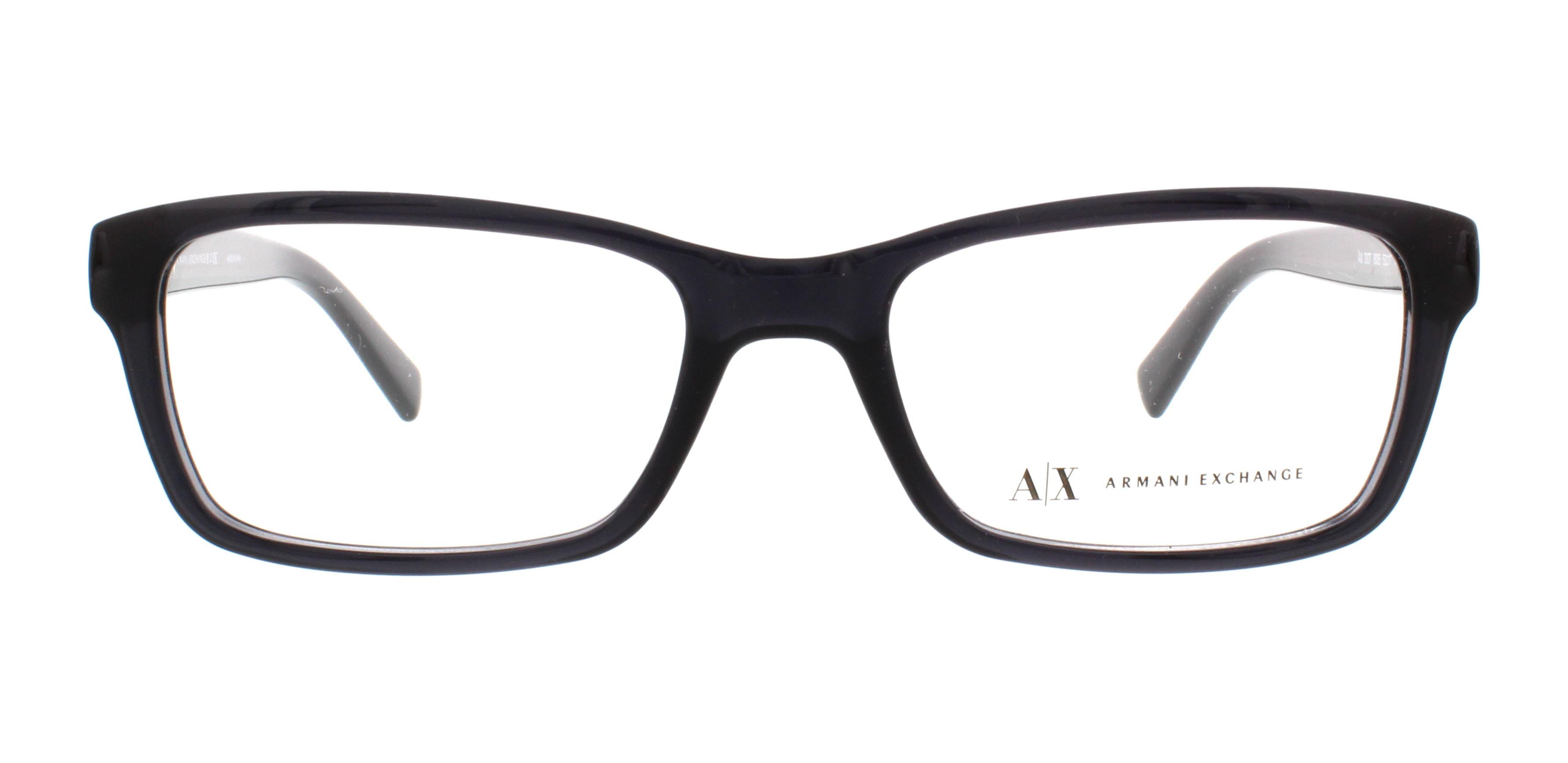 armani exchange eyeglasses ax3007 8005 black transparent 53mm 8053672050066 ebay armani exchange eyeglasses ax3007 8005 black transparent 53mm 8053672050066 ebay