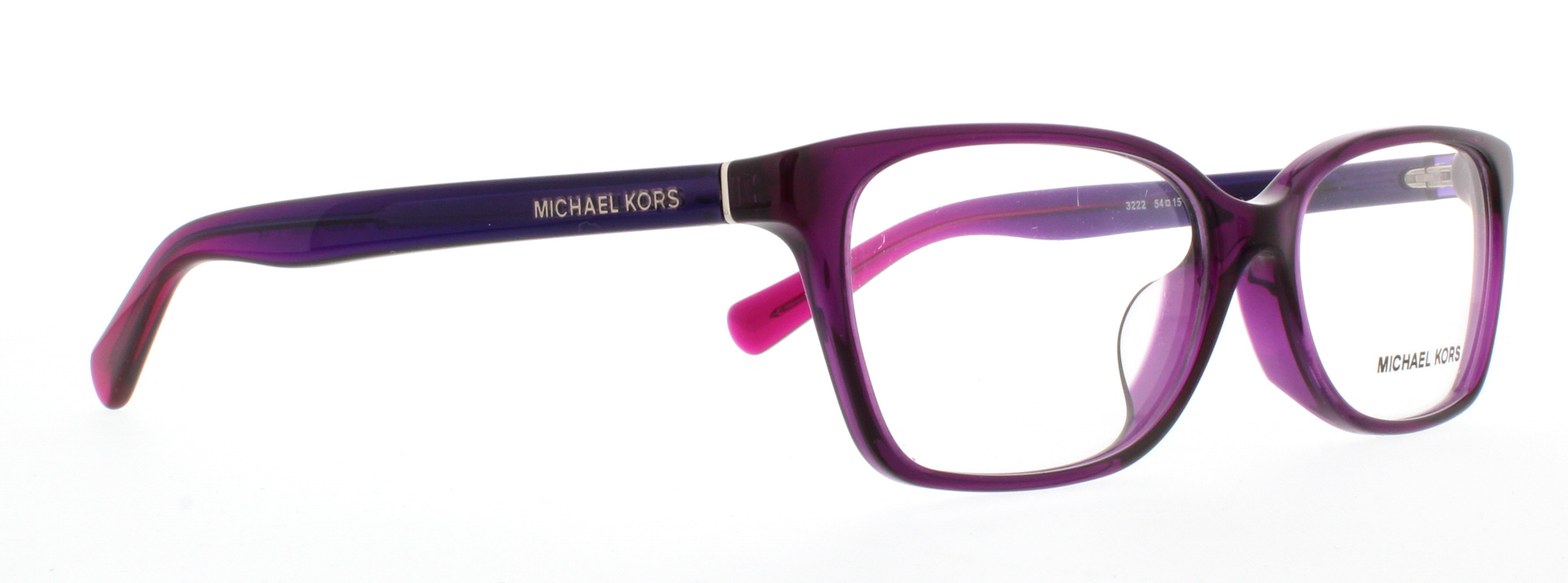 MICHAEL KORS Eyeglasses MK4039F INDIA (F) 3222 Transparent Purple 54MM