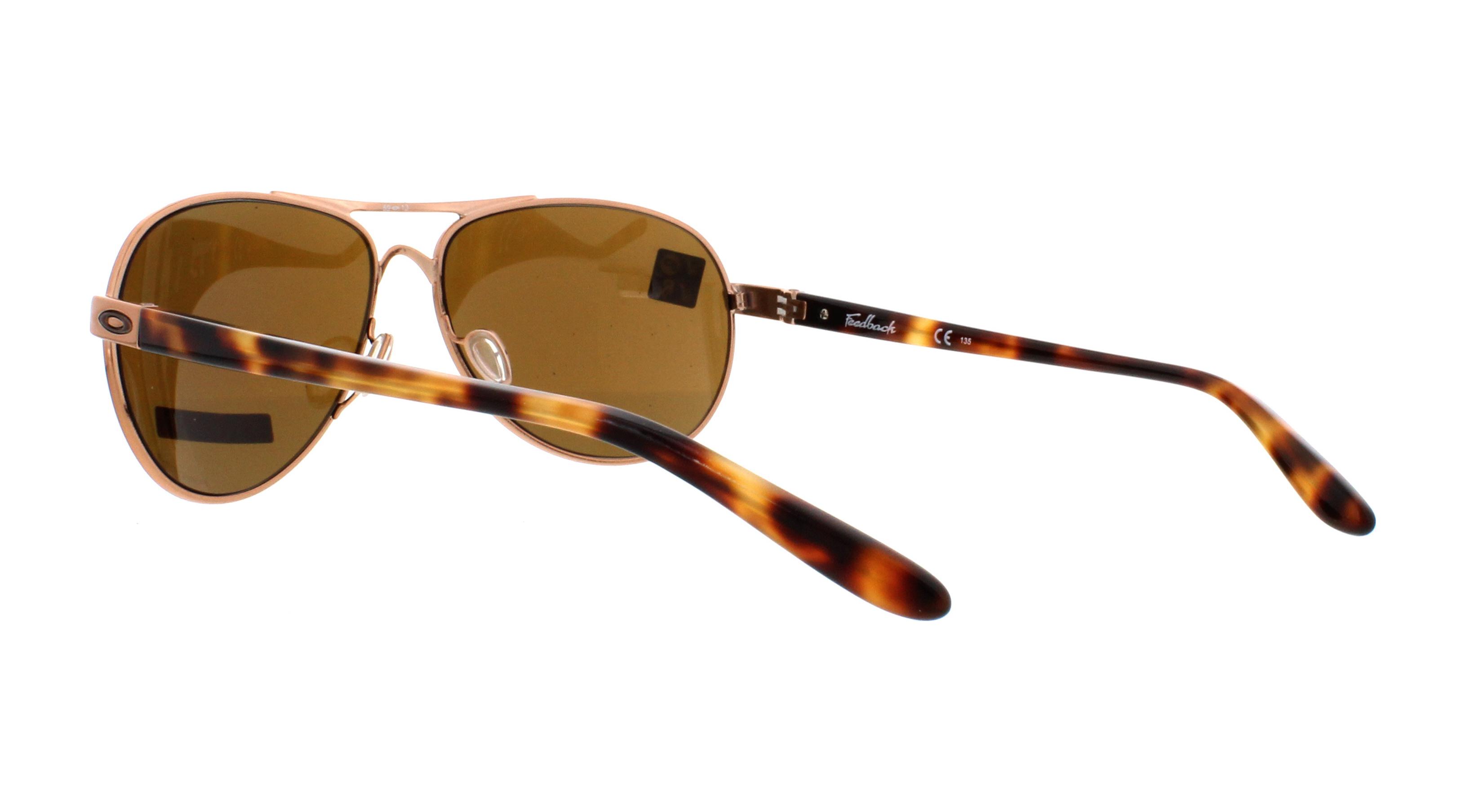 OAKLEY Sunglasses FEEDBACK (OO407931) Rose Gold 59MM eBay