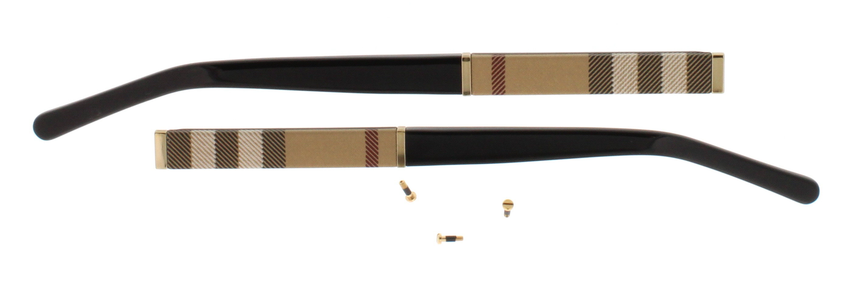 Burberry Replacement Temples for BE 4181 300187 Black 140mm (with