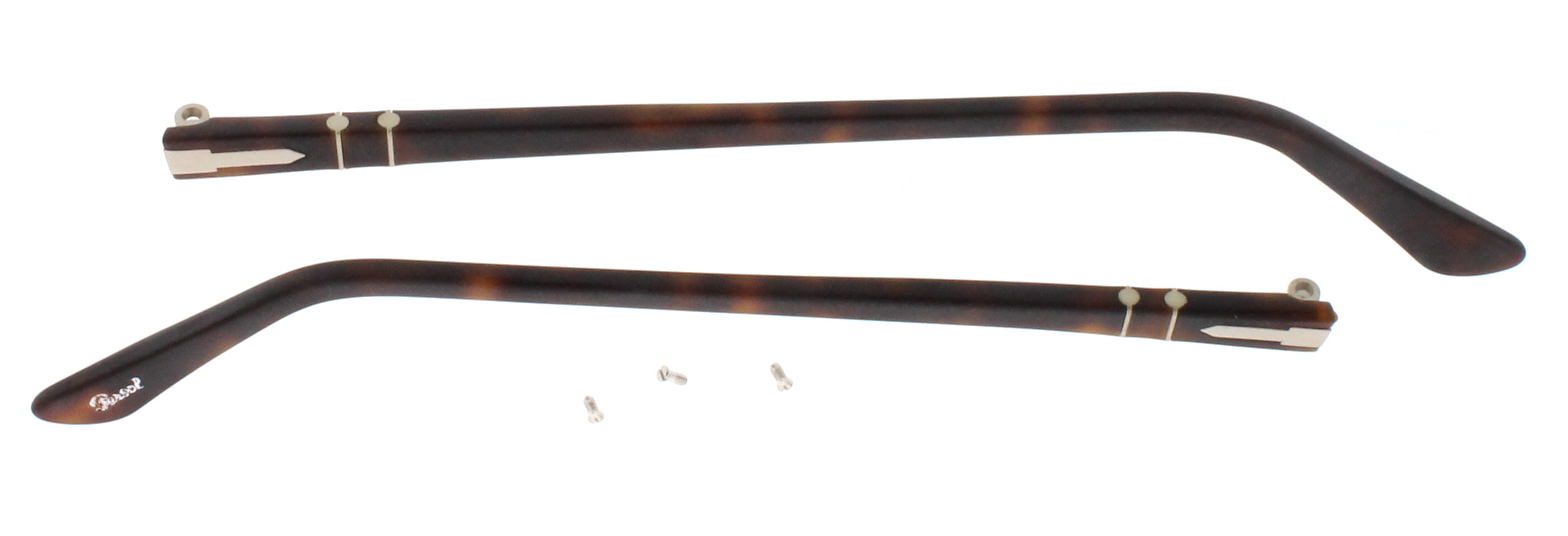 Persol-Replacement-Temples-for-PO-3007S-900157-Matte-Havana-145mm-with-screws
